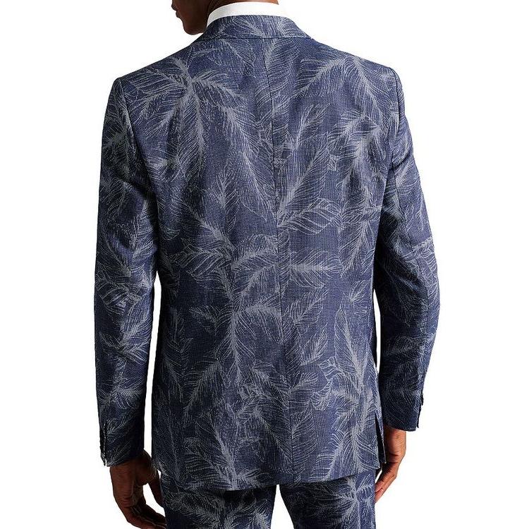 オリジナル テッドベーカー メンズ ジャケット・ブルゾン アウター Slim Fit Printed Jacket