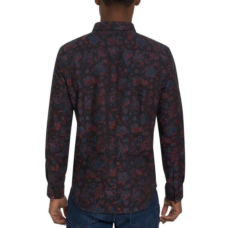ロバートグラハム メンズ シャツ トップス Berkane Tailored Fit Long Sleeve Printed Button Front Shirt