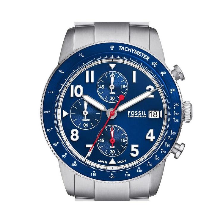 フォッシル レディース 腕時計 アクセサリー Sport Tourer Chronograph 42mm｜revida2｜04