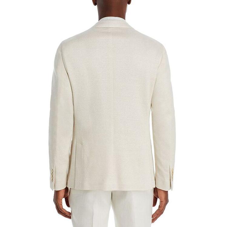イレブンティ メンズ ジャケット・ブルゾン アウター Linen & Cotton Jersey Unstructured Slim Fit Sport Coat｜revida2｜03
