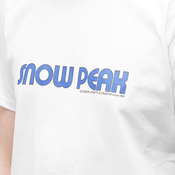 スノーピーク メンズ Tシャツ トップス Snow Peak Land Station T-Shirt｜revida2｜05