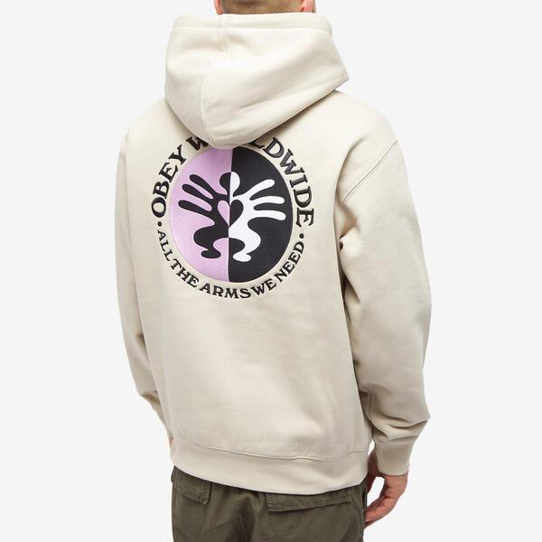 日本店舗 オベイ メンズ アウター パーカー・スウェット パーカー Obey All Arms Hoodie