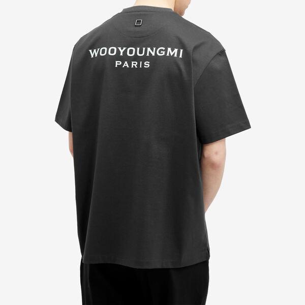 ウーヨンミ メンズ Tシャツ トップス Wooyoungmi Back Logo T-Shirt｜revida2｜03