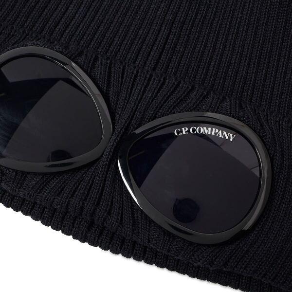 シーピーカンパニー メンズ アクセサリー 帽子 ニットキャップ C.P. Company Cotton Goggle Beanie｜revida2｜02