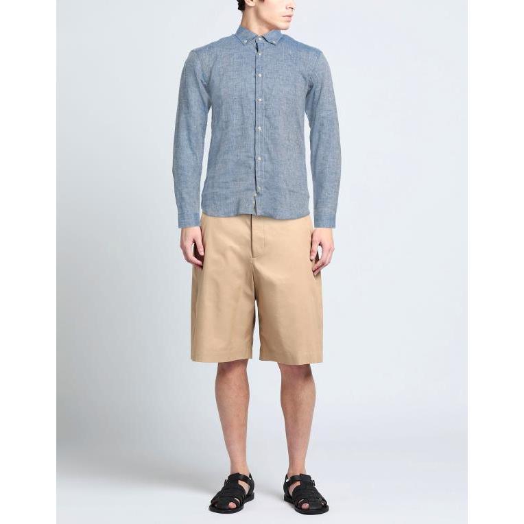 販売人気商品 ロッソピューロ メンズ トップス シャツ リネンシャツ Linen shirt