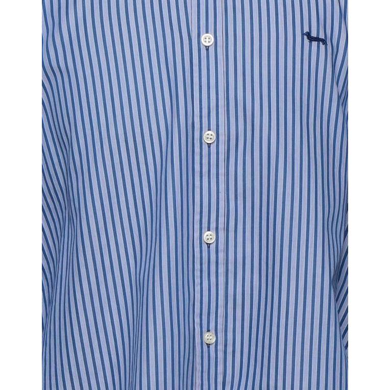 直営特価の通販サイト ハーモントアンドブレイン メンズ シャツ トップス Striped shirt
