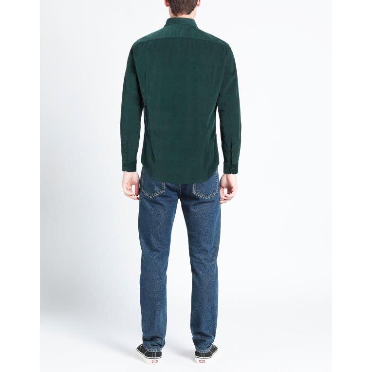 最低制限価格 キャリバン メンズ シャツ トップス Solid color shirt