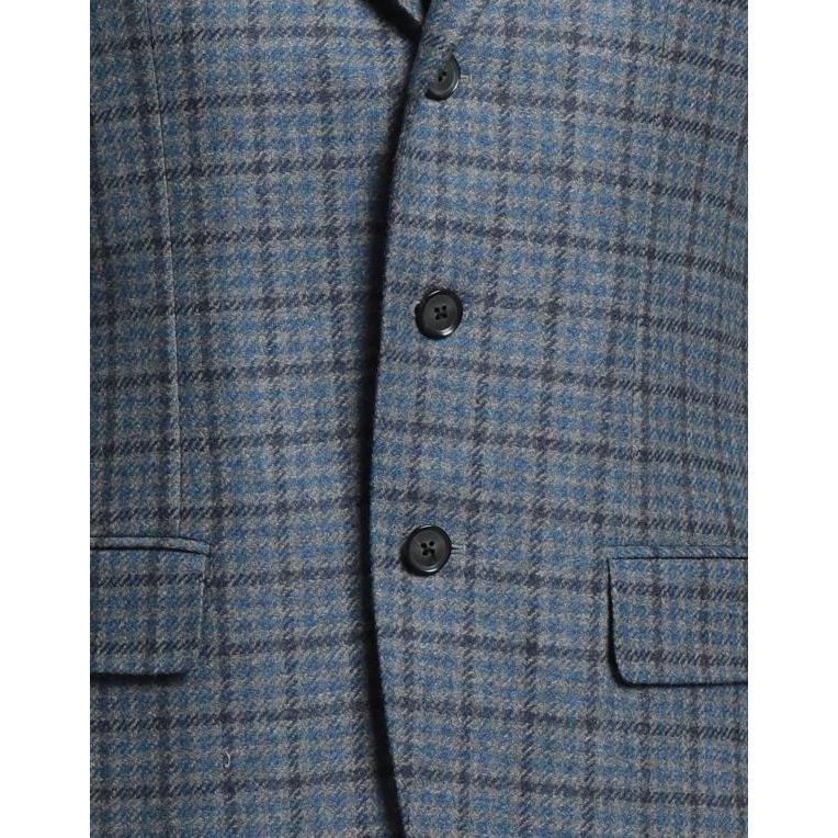 CARUSO カルーゾ ダブル テーラード ジャケット ネイビー 46 M〜L