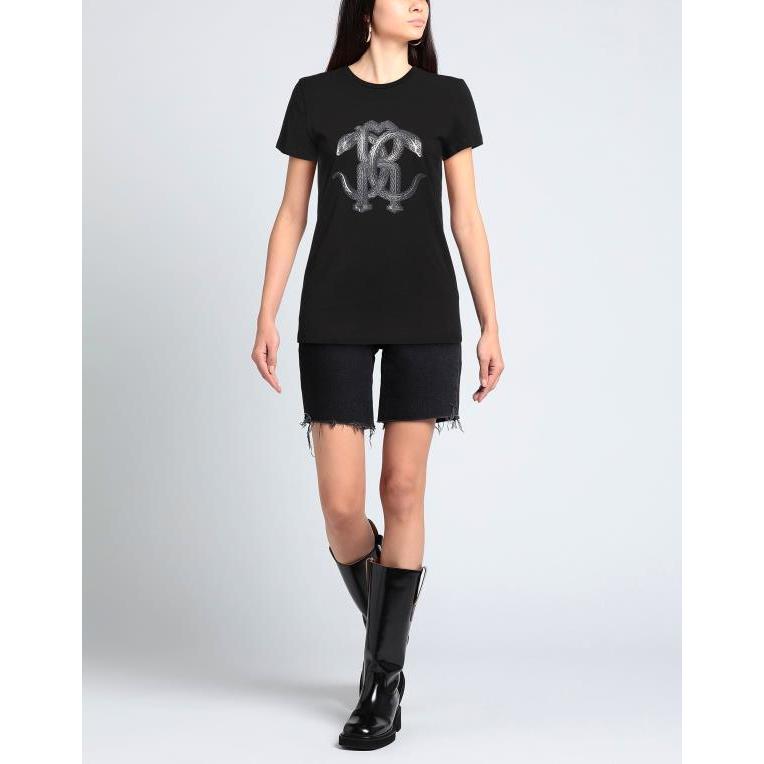 ロベルトカヴァリ レディース Tシャツ トップス T-shirt : y1 