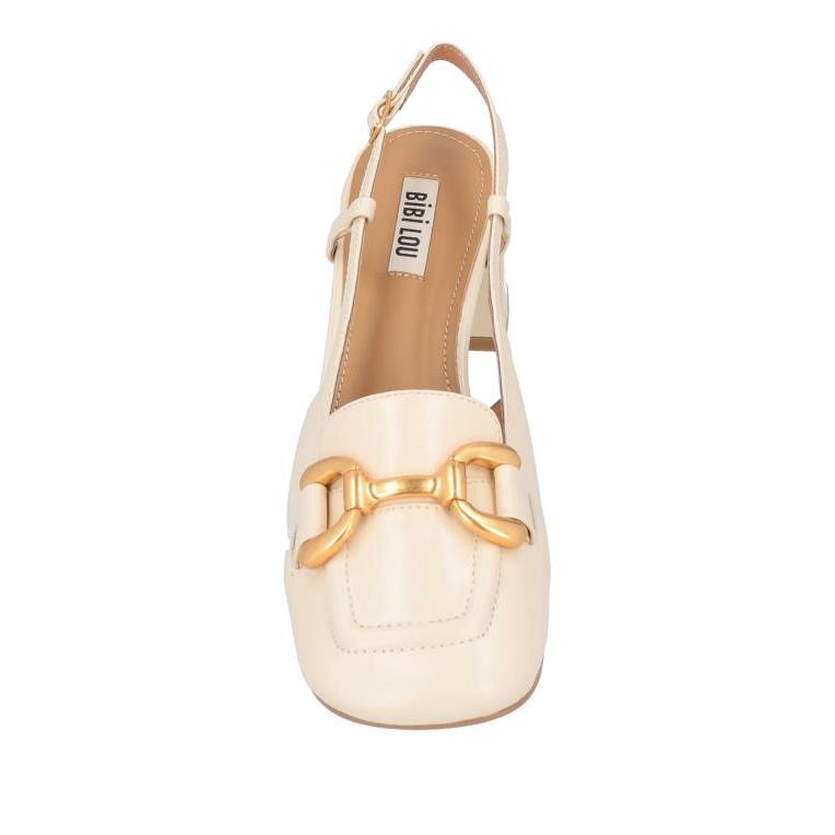 BIBI LOU ビビロウ　ベージュ色アンクルストラップパンプス　36 BIBI LOU ビビロウベージュ色アンクルストラップパンプス36