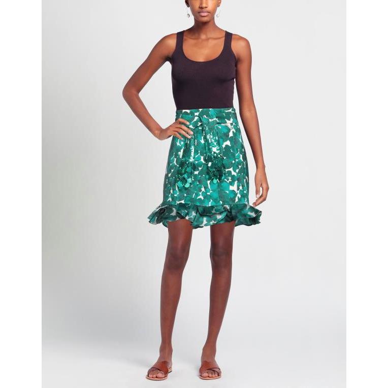 新作からSALEアイテム等お得な商品満載】 エリザベスフランキ スカート ボトムス レディース Mini skirts Acid green 