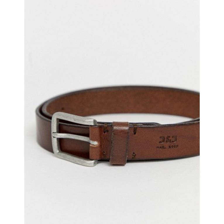 残りわずか Jack アクセサリー ベルト メンズ ジョーンズ アンド ジャック Brown In Belt Leather Jones ベルト サイズ 85 Cm Www Paboatshop Com
