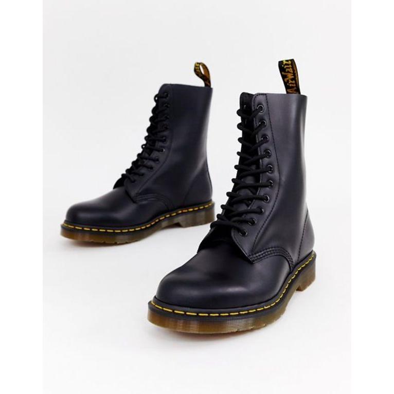 ドクターマーチン メンズ ブーツ レインブーツ シューズ Dr Martens 1490 10 Eye Boots In Black Www Sunnyfriend Com Tw