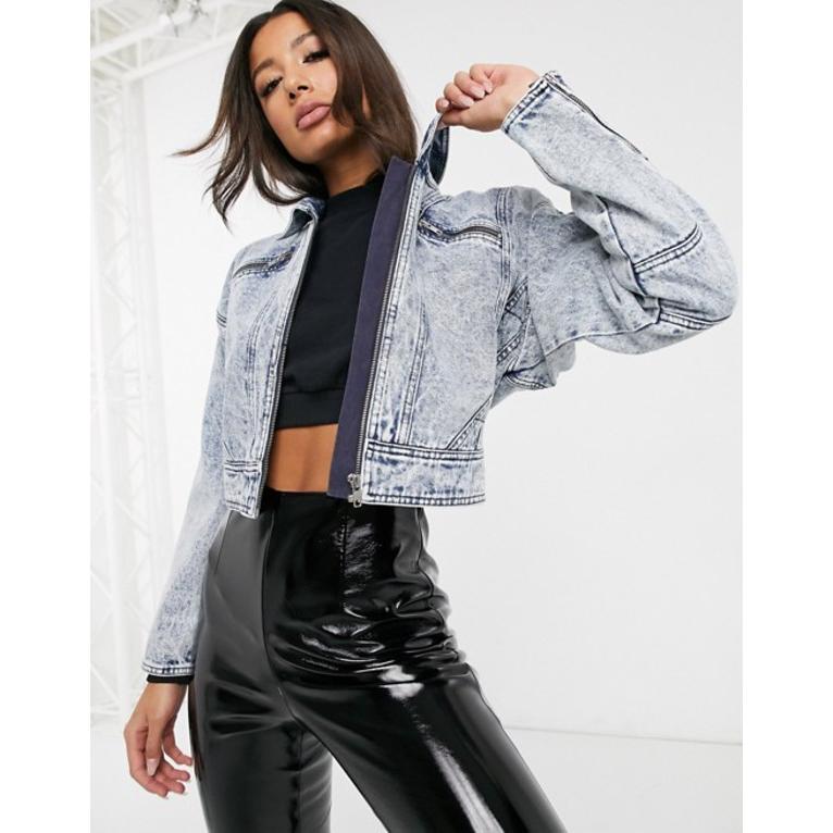 交換無料! エイソス レディース ジャケット・ブルゾン アウター ASOS DESIGN 80s western batwing jacket, マルカ名波商店 f3eb4633