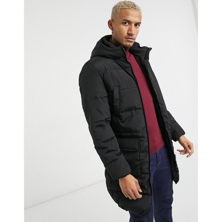 人気満点 アンド ジャック ジャケット ブルゾン メンズ ジョーンズ アンド ジャック ジョーンズ Black In Puffer Long Originals Jones Jack アウター ジャケット ブルゾン メンズ コート アウター Dagl Tg