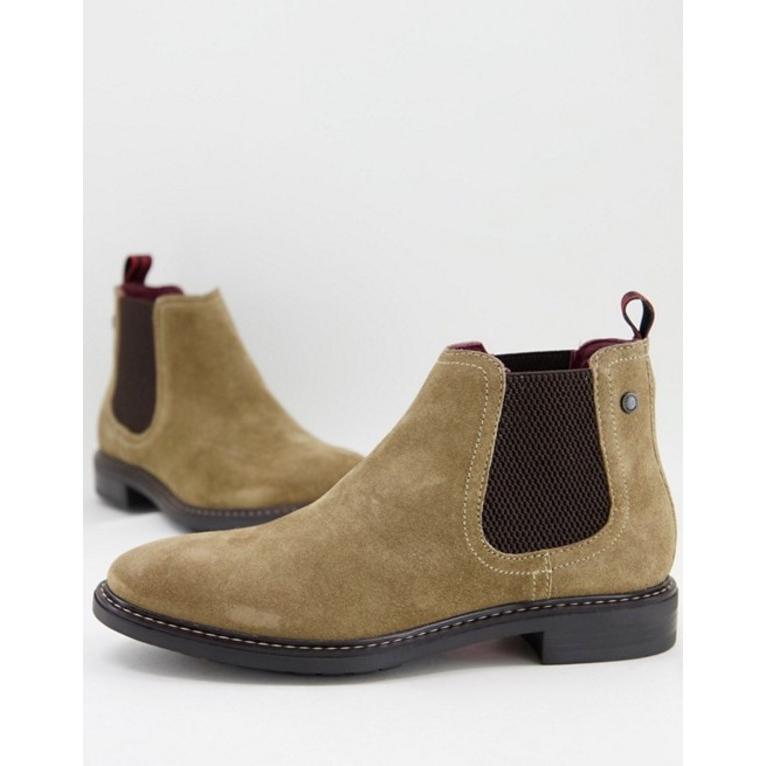 超安いオンライン ベースロンドン メンズ ブーツ レインブーツ シューズ Base London Seymour Chelsea Boots In Taupe Suede ショッピング直販店 Kronaglobal Com