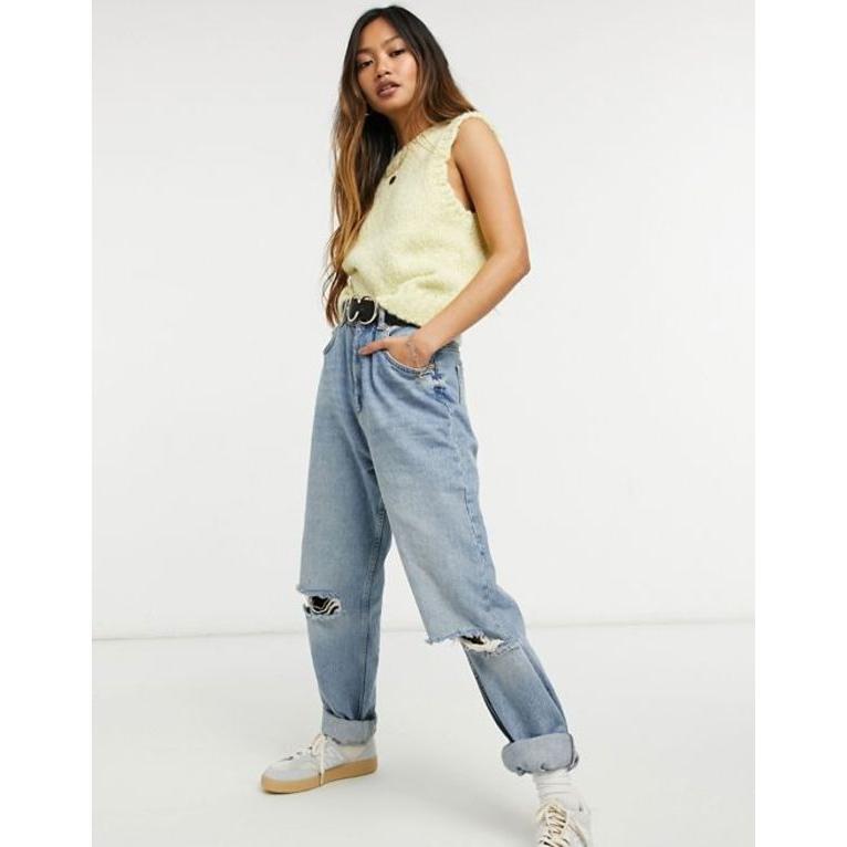 最適な材料 アンドアザーストーリーズ レディース タンクトップ トップス Other Stories Knit Tank In Yellow 第1位獲得 Altammamfactory Com Jo