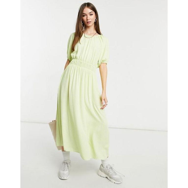 人気ブランド ワイエーエス レディース ワンピース トップス Y A S Polka Dot Midi Tea Dress In Green 01 Jad リビーダ Yahoo ショップ 通販 Yahoo ショッピング 全国宅配無料 Www Doctor Plan Com