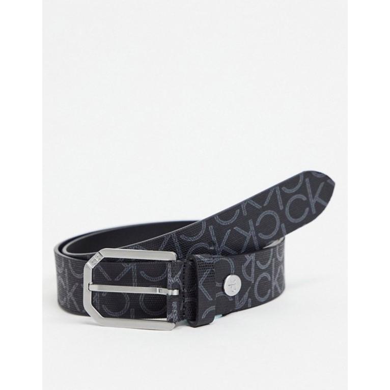 安い購入 カルバンクライン メンズ ベルト アクセサリー Calvin Klein Monogram Belt In Black 01 Bla リビーダ Yahoo ショップ 通販 Yahoo ショッピング 訳ありセール格安 Wjhni Com