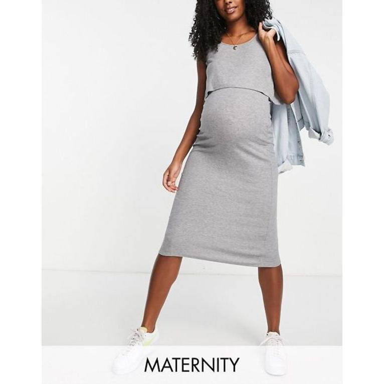 運営する公式通販サイト ママライシアス レディース ワンピース トップス Mamalicious Maternity Sleeveless Midi Dress With Nursing Function In Gray 01 Lgm リビーダ Yahoo ショップ 通販 Yahoo ショッピング 海外 安い Cursosdigitales Lacosta Gob Ar