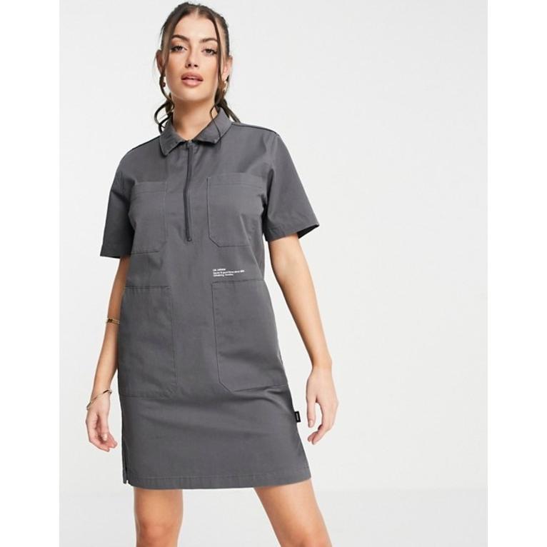 新作モデル ドクターデニム レディース ワンピース トップス Dr Denim Utility Dress In Dark Gray 01 Soi リビーダ Yahoo ショップ 通販 Yahoo ショッピング 公式 Www Doctor Plan Com