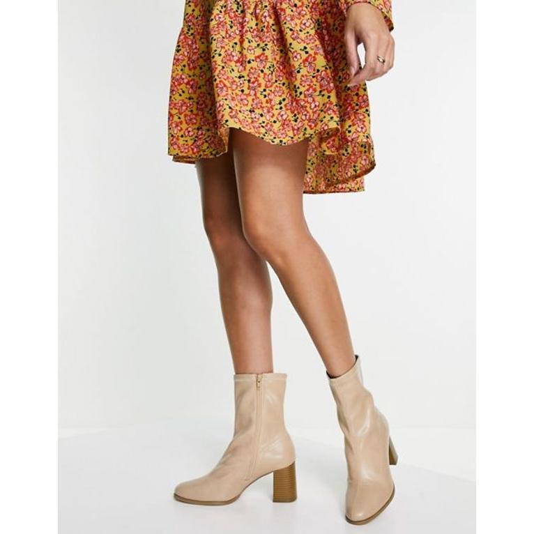 円 ランキング上位のプレゼント グラマラス レディース ブーツ レインブーツ シューズ Glamorous Heeled Ankle Boots In Camel