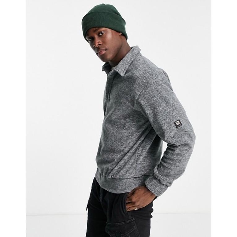 今年人気のブランド品や ニット セーター メンズ ジョーンズ アンド ジャック ニット セーター メンズ ジョーンズ アンド ジャック アウター Gray In Polo Fleece Premium Jones Jack トップス