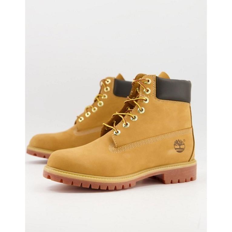 ティンバーランド メンズ Premium レインブーツ ブーツ レインブーツ シューズ Timberland 6 Inch Wheat Premium Boots In
