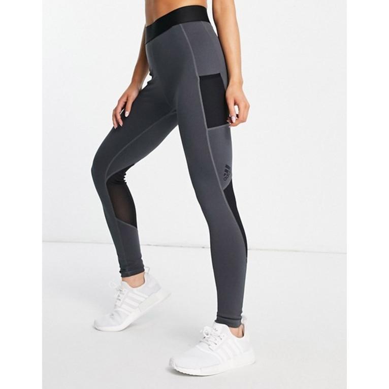 ネット通販売 アディダス レディース レギンス ボトムス Adidas Training Period Play 7 8 Leggings In Dark Gray オンラインストア割引 Ssl Daikyogo Or Jp