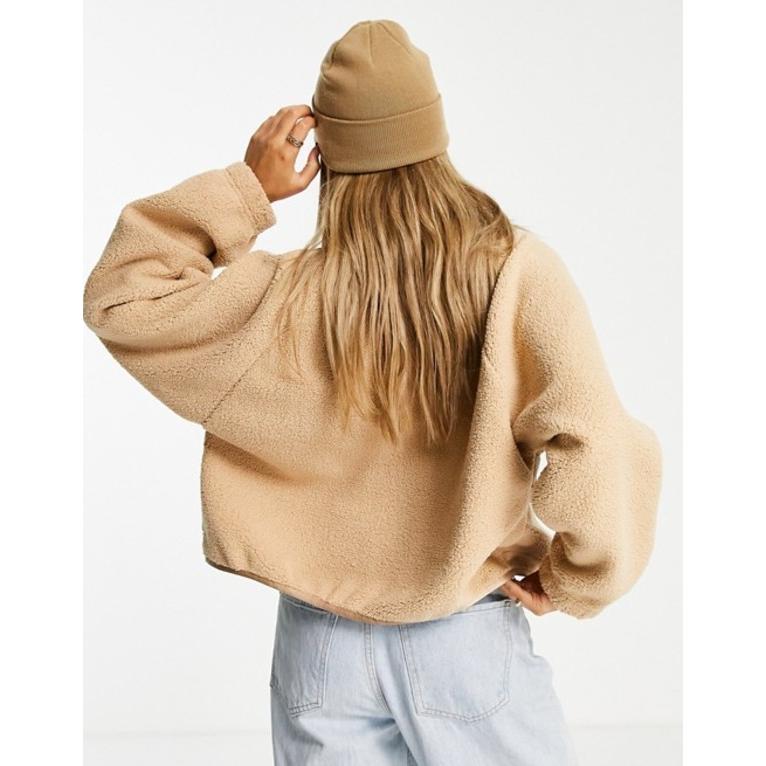 人気商品 Sherpa Essential Nike アウター ジャケット ブルゾン レディース ナイキ Full Zip Beige In Jacket テーラード ブレザー サイズ Xl Us 16 18 Folliq4 Com