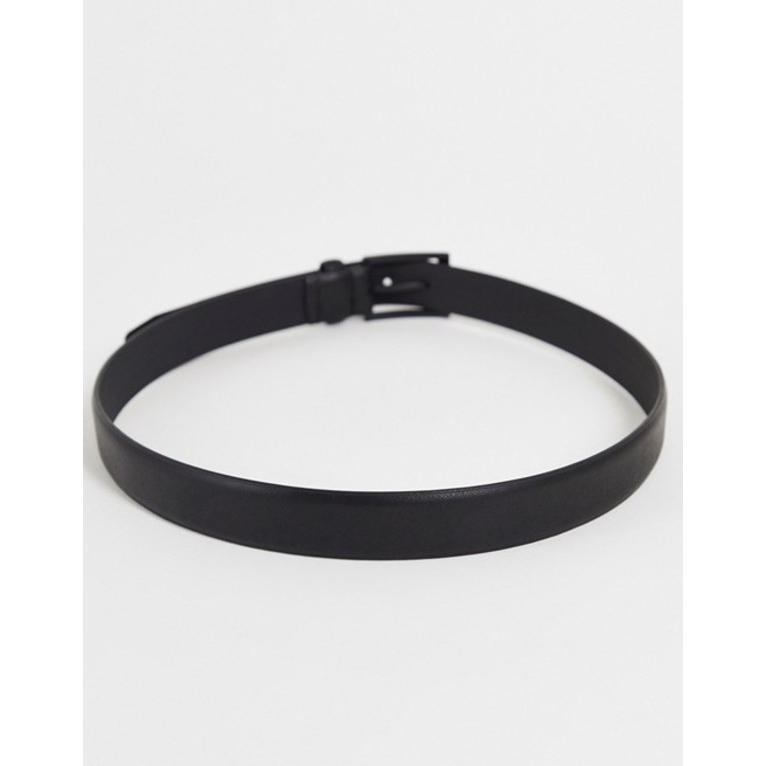 正規品 French アクセサリー ベルト メンズ フレンチコネクション Connection Black In Belt Leather ベルト サイズ W28 Morrismonument Com