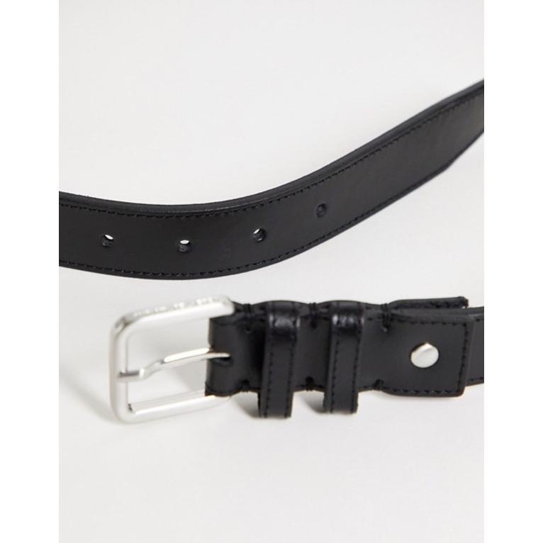 おすすめ Selected アクセサリー ベルト メンズ セレクテッドオム Homme Black In Belt Leather ベルト サイズ 95cm Www Maketheleapcoaching Com