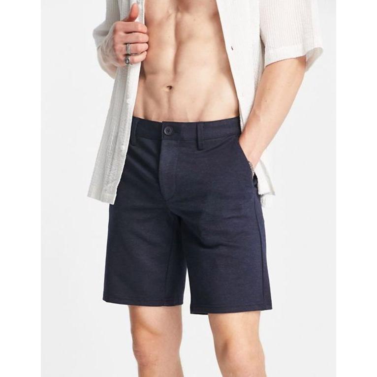 人気ブランドの新作 Only ボトムス ハーフパンツ ショーツ メンズ オンリーアンドサンズ Navy In Shorts Jersey Smart Sons ショート ハーフパンツ サイズ Xl W36 38 Acuario Tech