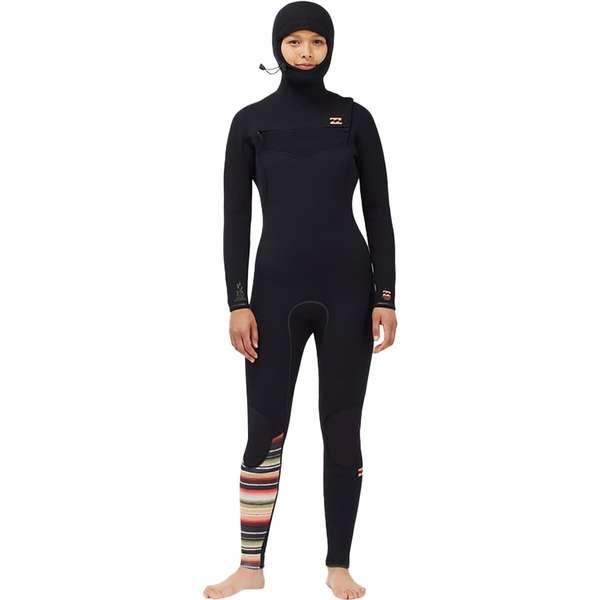 ビラボン レディース レディース 上下セット 水着 水着 5 4mm Furnace Comp Hooded Wetsuit Women S 02 Bilka41