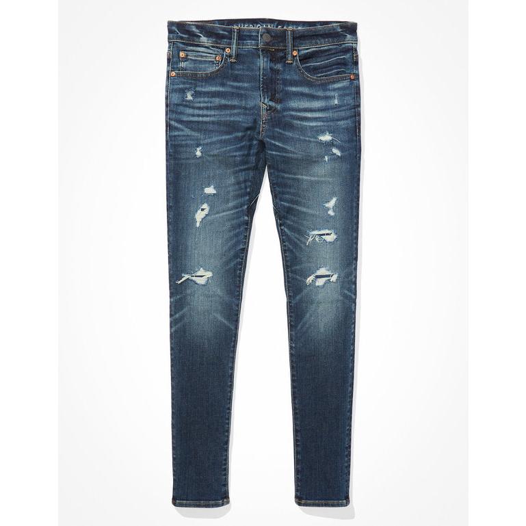 格安人気 アメリカンイーグル デニムパンツ メンズ American Eagle Ae Airflex 360 Move Free Ripped Skinny Jean Dark Shadow 03 0119 6059 004 リビーダ Yahoo ショップ 通販 Yahoo ショッピング 高い品質 Imca Pk
