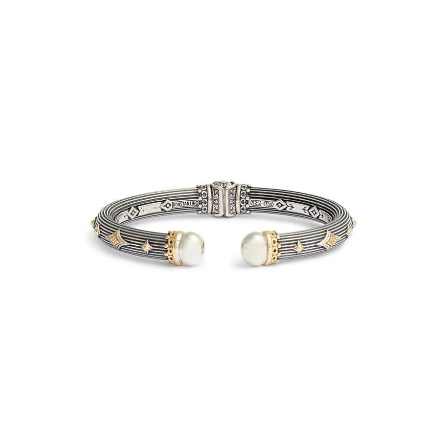 コンスタンティーノ レディース ブレスレット バングル アンクレット アクセサリー Konstantino Delos Thick Hinge Bracelet Mohmmadiyon Com