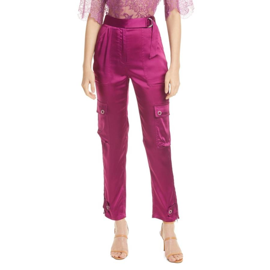 ジョナサンシムカイ レディース カジュアルパンツ ボトムス Jonathan Simkhai High Waist Sateen Utility Pants Www Unipymes Com