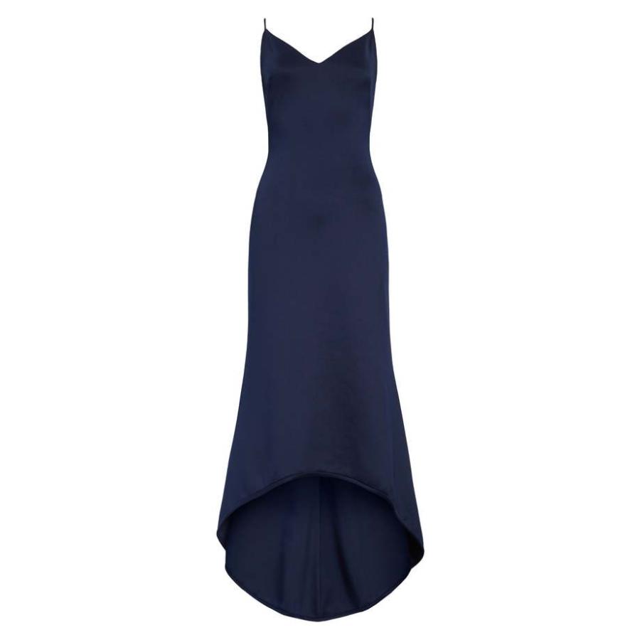 ブラックハロ レディース ワンピース トップス Black Halo Armelle High Low Gown Antoniodomingo Es