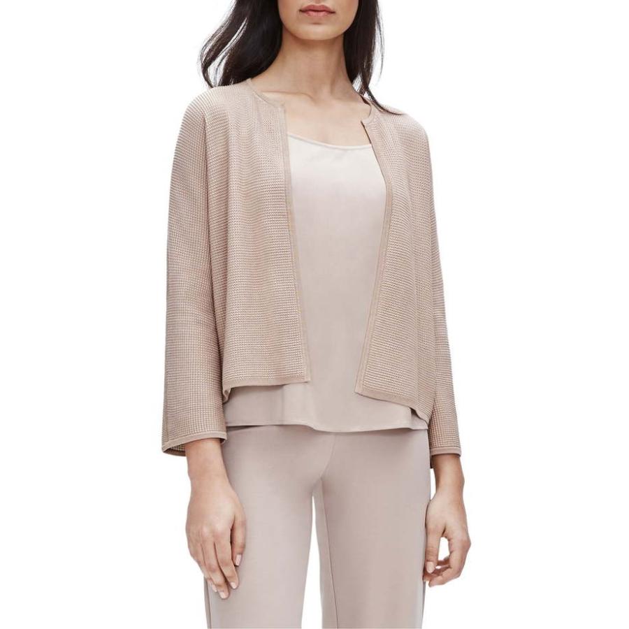 エイリーンフィッシャー レディース カーディガン アウター Eileen Fisher Textured Silk Organic Cotton Cardigan Www Manica Co Mz