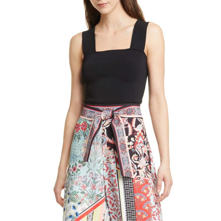 アリス アンド オリビア レディース タンクトップ トップス Alice Olivia Square Neck Tank 79 98 109 242