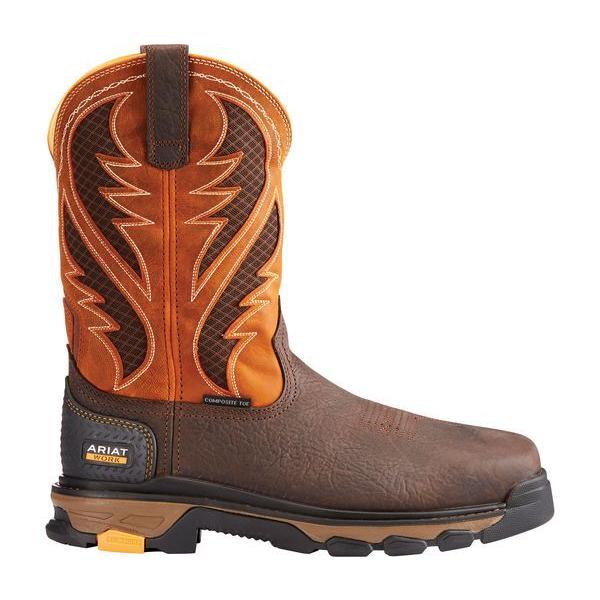 新しいスタイル アリアト メンズ Boots Work Western Toe Composite VentTek Intrepid Men's Ariat シューズ ブーツ・レインブーツ レインブーツ
