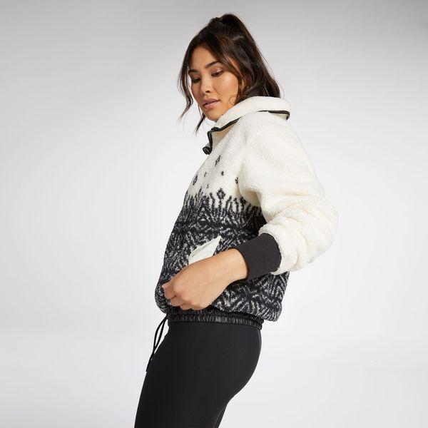 【売り切りお値下げ】 キャリー レディース ジャケット・ブルゾン アウター CALIA Womens Tipped 1/2 Zip Sherpa Pullover 【2156900423】(12662円)