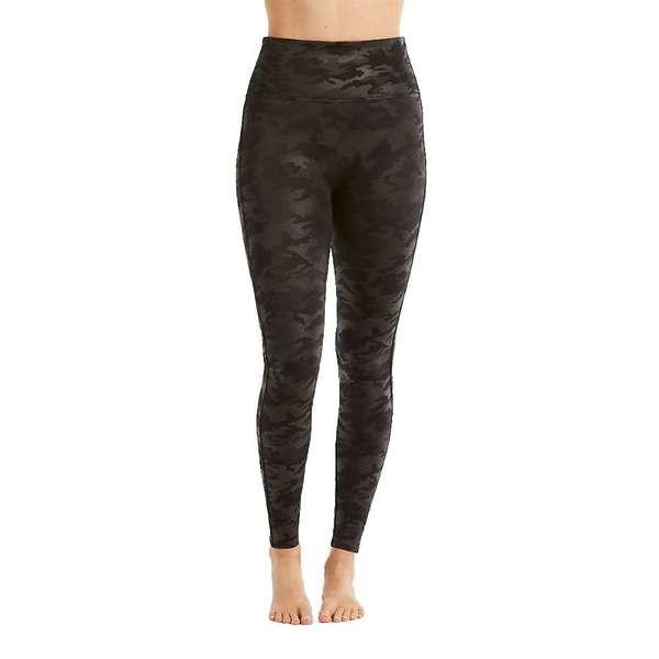 スパンク レディース カジュアルパンツ ボトムス Spanx Women S Faux Leather Camo Legging Archangelbrow Com