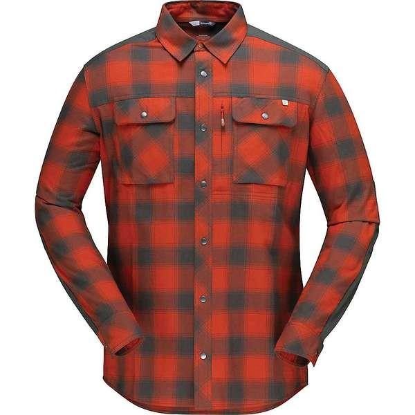 ノローナ メンズ シャツ Men S トップス Norrona Men S Shirt リビーダ メンズ ショップ Svalbard Flannel Shirt 06 Rooibos ランキングや新製品