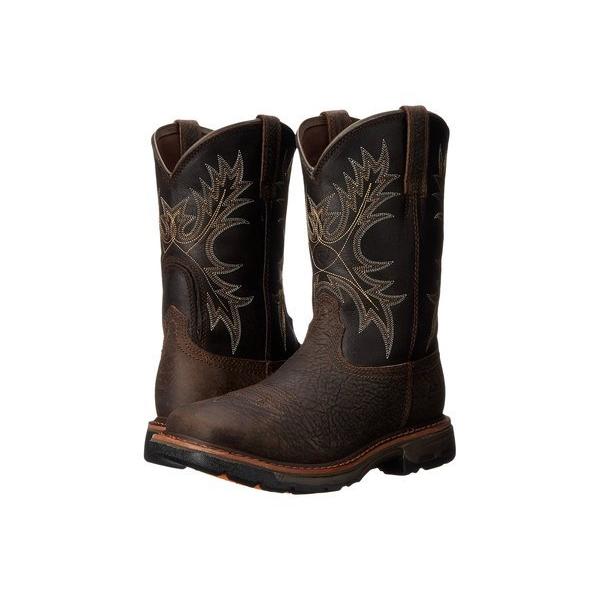 アリアト メンズ ブーツ レインブーツ シューズ Workhog Wide Square Toe H Maydayhoustonlaw Com