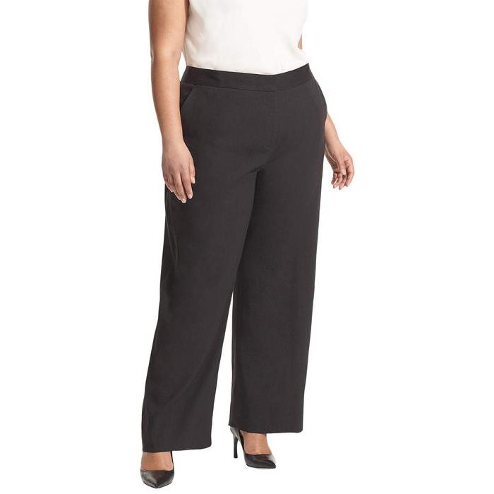 売上最安値 エムエメウラフール レディース カジュアルパンツ ボトムス Plus Size Tinsley Trousers Stretch Linen 人気ブランド激安 Ismailimmobilier Com