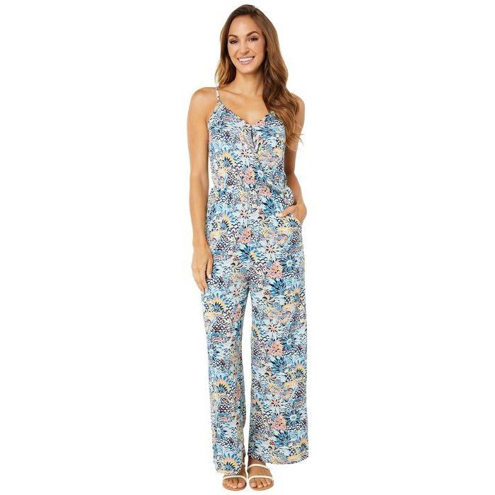 激安ブランド ジャンプスーツ レディース ロキシー ジャンプスーツ レディース ロキシー トップス Jumpsuit Bloom Marine ボトムス パンツ