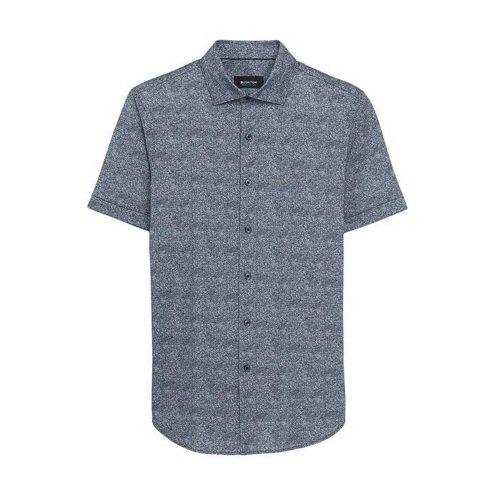 種類豊富な品揃え トップス シャツ メンズ ブガッチ シャツ メンズ ブガッチ Mario Shirt Knit Sleeve Short Performance Tech Ooohcotton Printed Solid シャツ カジュアルシャツ