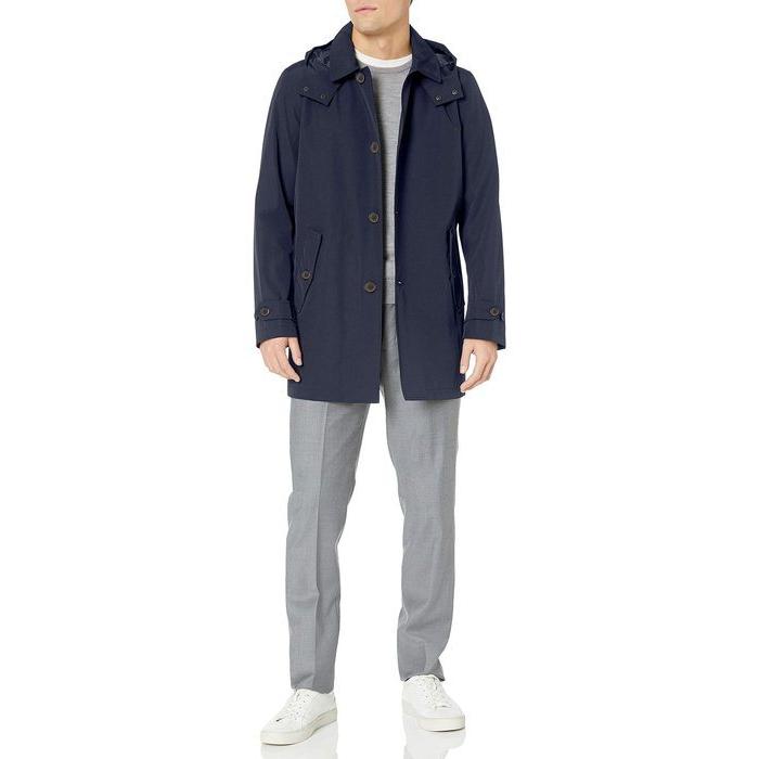 日本製 トミー コート メンズ ヒルフィガー トミー ヒルフィガー Jacket Trench Rain Hooded Trench アウター コート メンズ コート アウター Pharmacon Uz