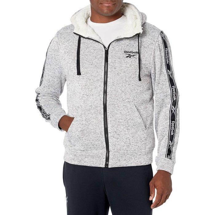 逆輸入 Jacket Knit Poly 100 Mens アウター コート メンズ リーボック コート メンズ リーボック コート アウター Fresnojuneteenth Com